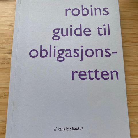 Robins guide til obligasjonsretten