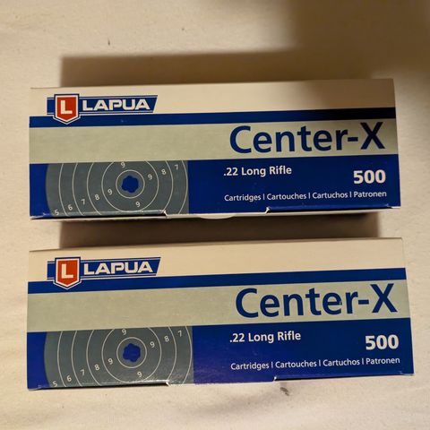 Center-X .22 ammo