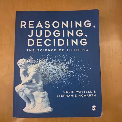 Reasoning, judging, deciding, The science of thinking