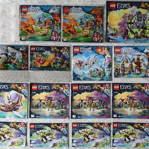 Lego Elves - 9 komplette sett selges