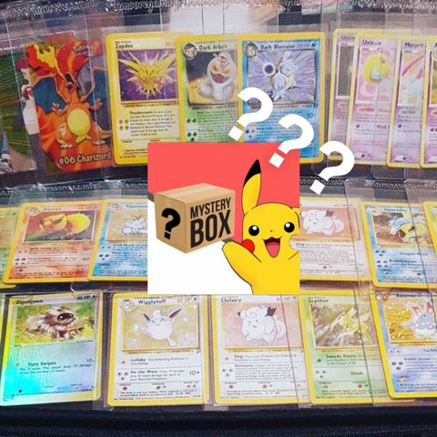 Pokemon kort-Mystery box🌟