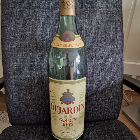 Vintage Dujardi  Golden Keys Brandy 3 liter flaske