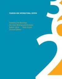 Statistics For Business / Second Edition / Stine Foster