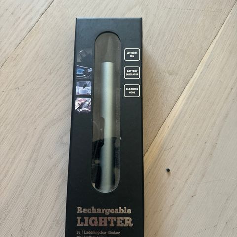 Oppladbar lighter