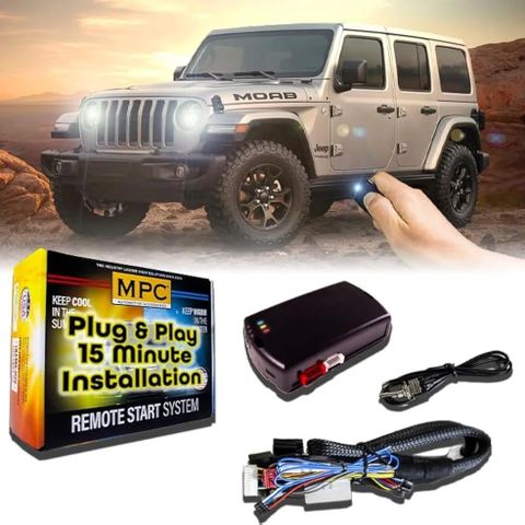 MPC fjernstyrt start for Jeep Wrangler JK