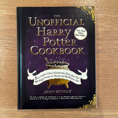 Harry Potter Cookbook fra Harry Potter Land 🪄🧙