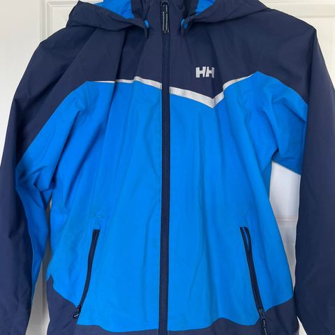 Helly Hansen vind- og vanntett jakke i str 152cm/12 år