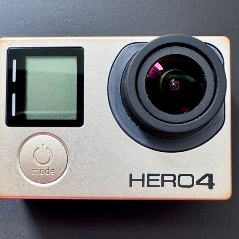 GoPro Hero 4 Silver med utstyr