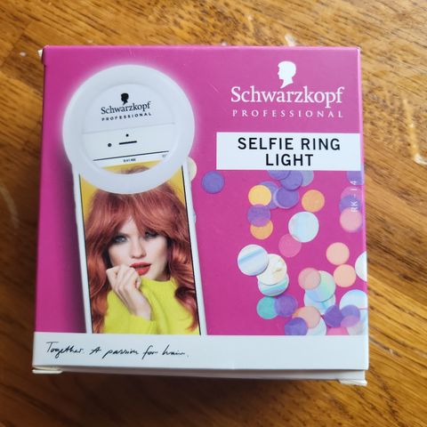 Selfie ring light