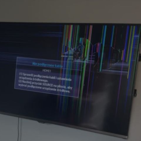 Samsung tv (skjermen ødelagt)