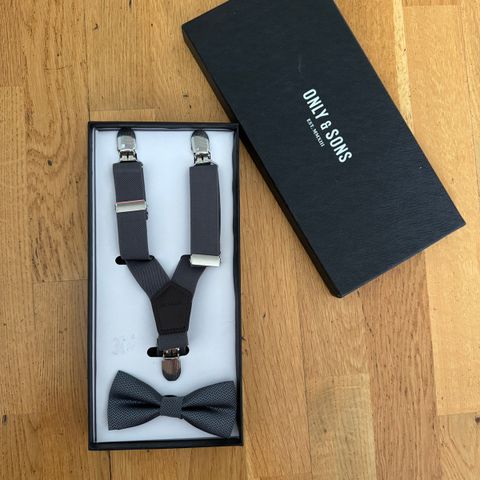 Only & Sons ONSBOWTIE SUSPENDER UNISEX SET