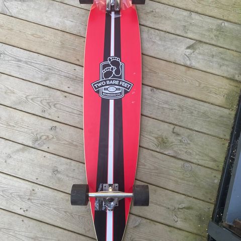 Two Bare Feet Longboard Skateboard