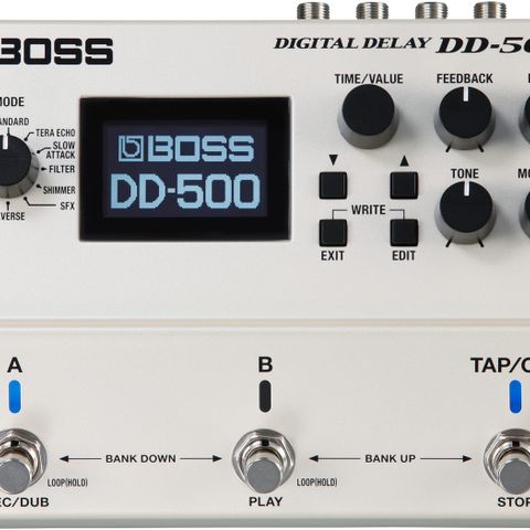 BOSS DD-500 reverb pedal