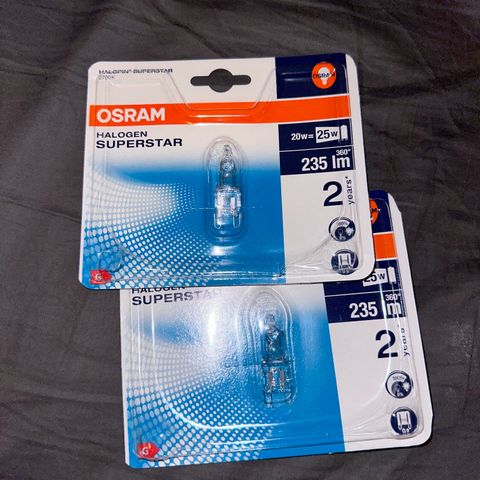 Osram halogen superstar 20W