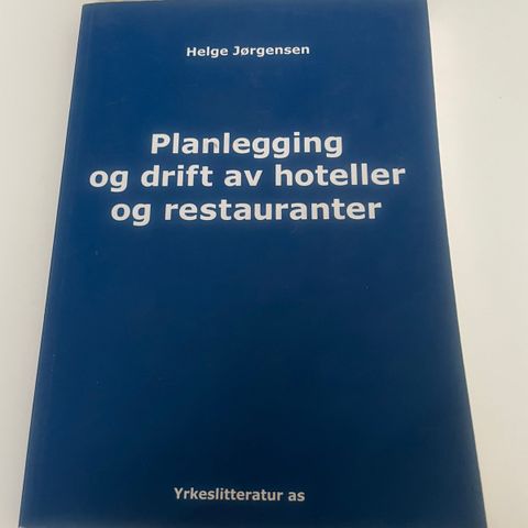 Planlegging og drift av hoteller og restauranter (Jørgensen)