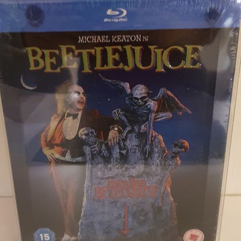 Beetlejuice Zavvi exclusive steelbook bluray OOP