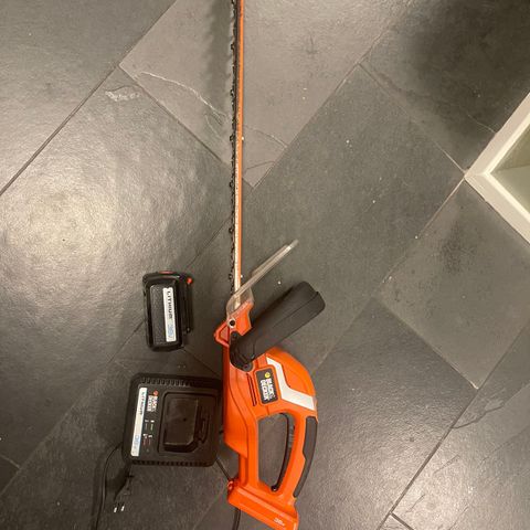 Hekksaks black&decker 36 volt