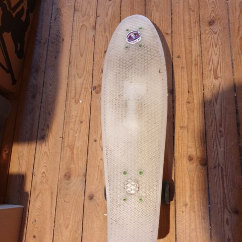 Pennyboard med skade