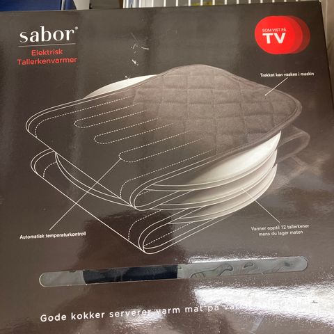 Sabor tallerkenvarmer