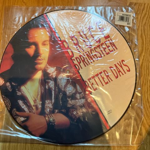 Bruce Spingsteen - Better days - picture maxi single