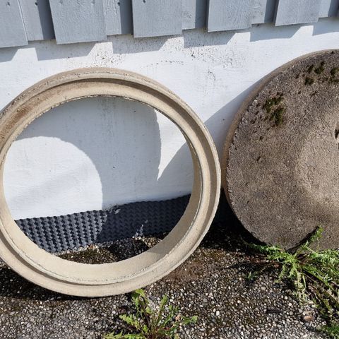 Justeringsring / Kumring / Betongring / Kumlokk / Betonglokk (Ø ca 78 cm)