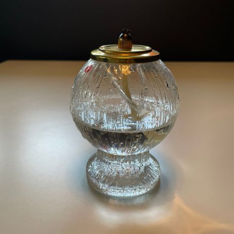 Iittala «Kekkerit» oljelampe