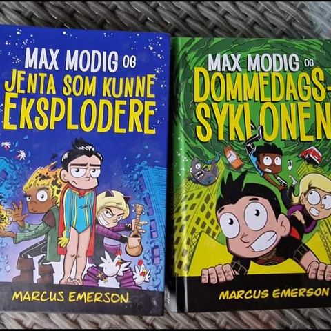 Max Modig bok 2 og 3