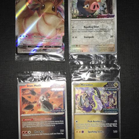 Sealed promo Pokemon kort