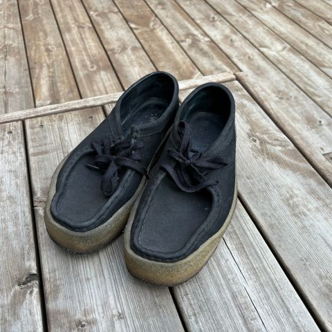 Clarks Wallabee Cup Black i strl 39,5