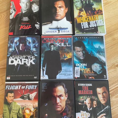 DVD - Filmer - Steven Seagal