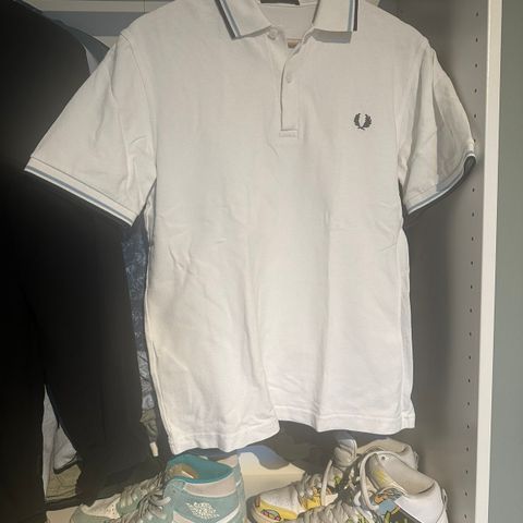 Fred Perry piqué størrelse M