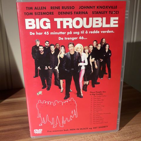 Big Trouble (norsk tekst) 2002 film DVD