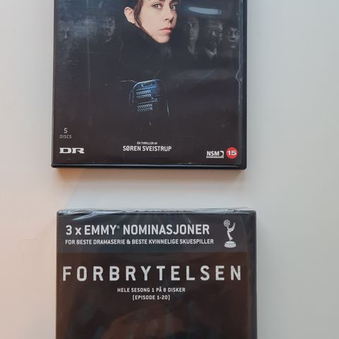 Forbrytelsen 1 og 2 DVD