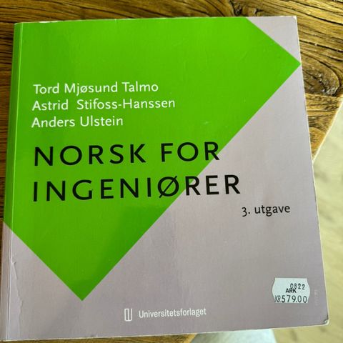 Norsk for ingeniører Elkraft