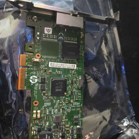 HP Ethernet 1Gb 2-port 361T Adapter  nettverkskort
