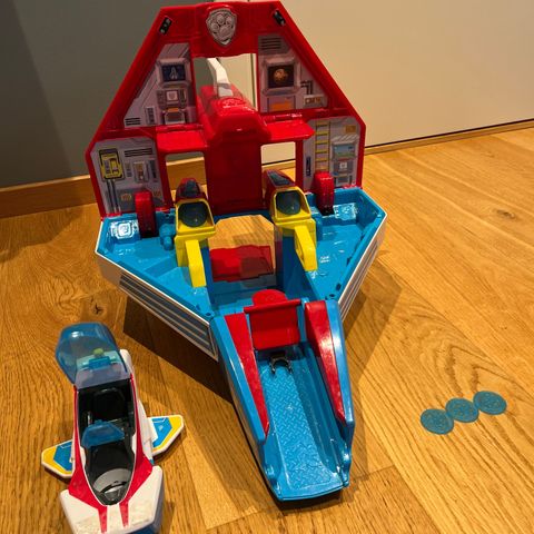 Paw Patrol - Mighty Pups Super Paws Mighty Jet Command Center