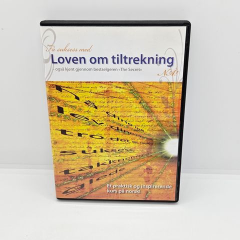 Loven om tiltrekning Nå. Dvd. Birgit Semundseth