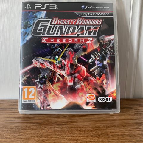 PS3 Dynasty Warriors Gundam Reborn