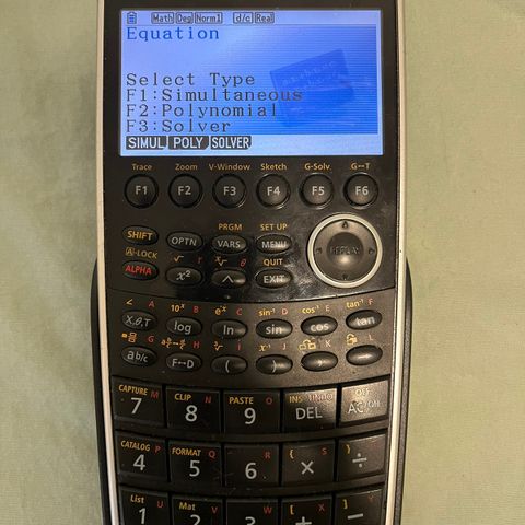 Casio FX-cg 20