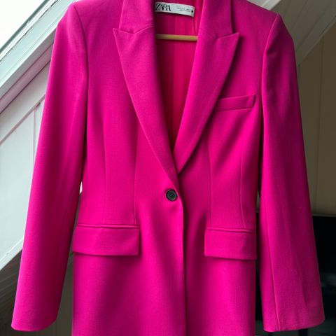 Rosa blazer/jakke fra Zara str S