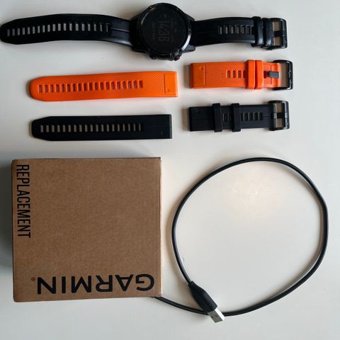 Garmin Fenix5Plus Sapphire Black