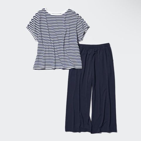 Ekstremt behagelig pyjamas (ultra stretch AIRism fra UNIQLO