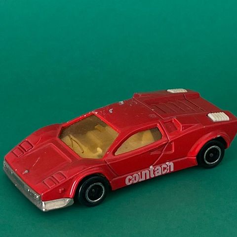 Vintage Lamborghini Countach 80-talls ikon fra Majorette