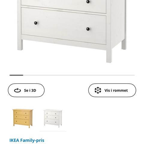 Hemnes kommode