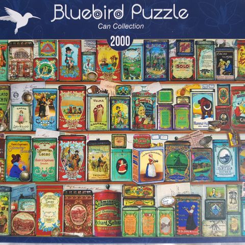 Bluebird "Can Collection" 2000 brikker