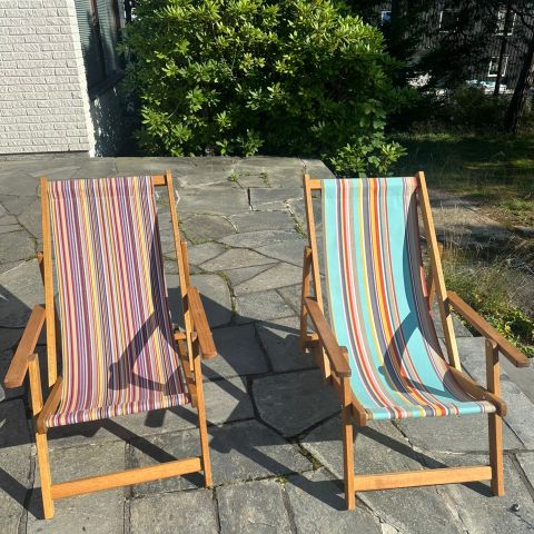 Fluktstoler fra south sea deck chairs