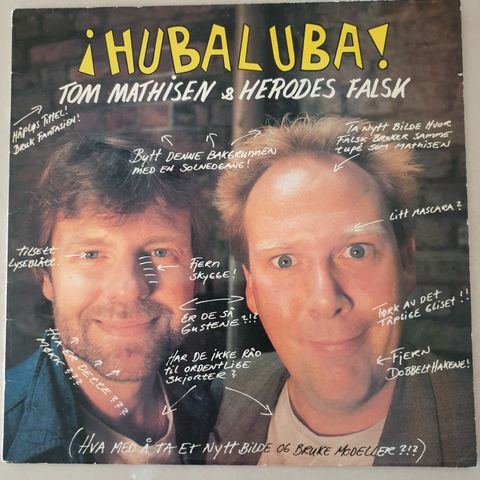 Tom Mathisen & Herodes Falsk  – Hubaluba! - LP