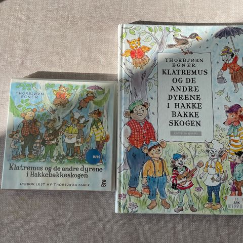 Hakkebakkeskogen bok og cd