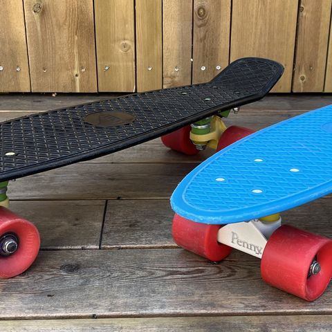 Penny skateboard 57 cm - blå og sort