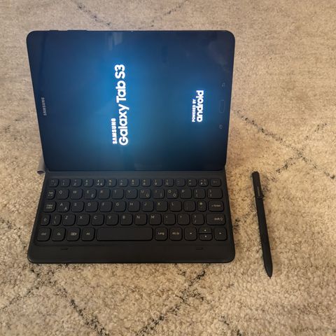 Samsung Tab S3 + Samsung Pen + Samsung Magnetisk Tastatur